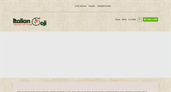 Desktop Screenshot of italiangoji.com